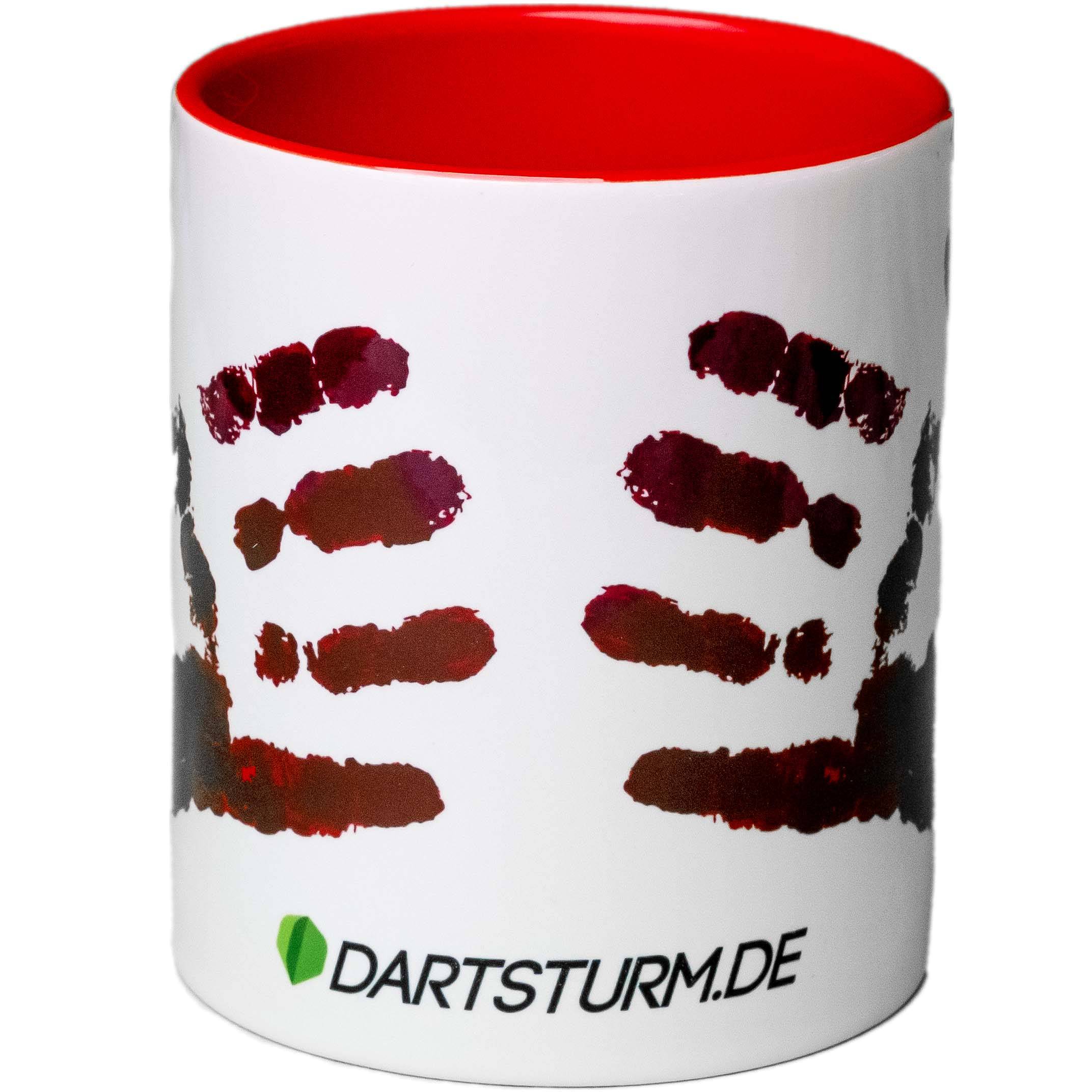 DartSturm.de - Darttasse - Bloody Hand