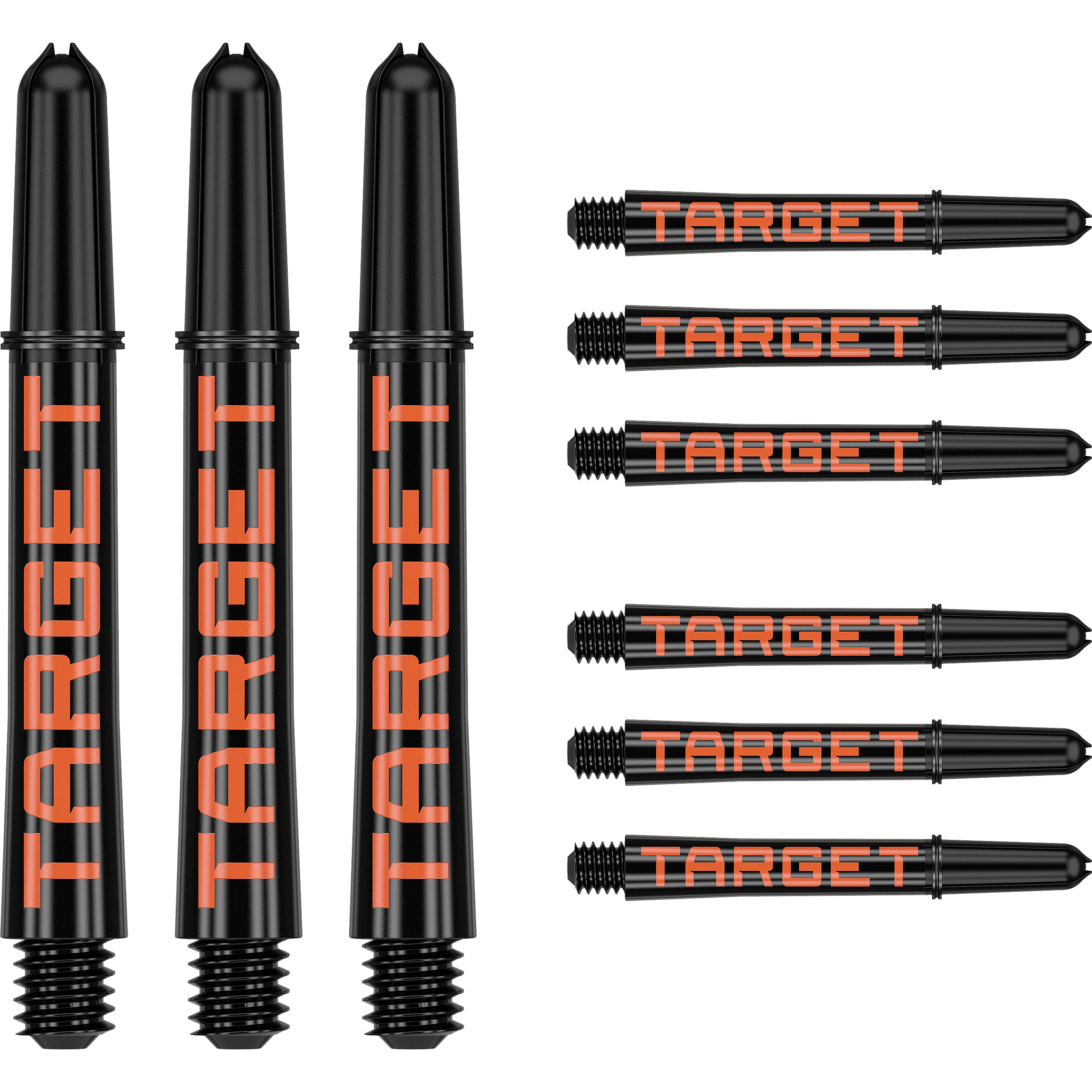 Target - Pro Grip Tag Shaft 3er Set - Orange