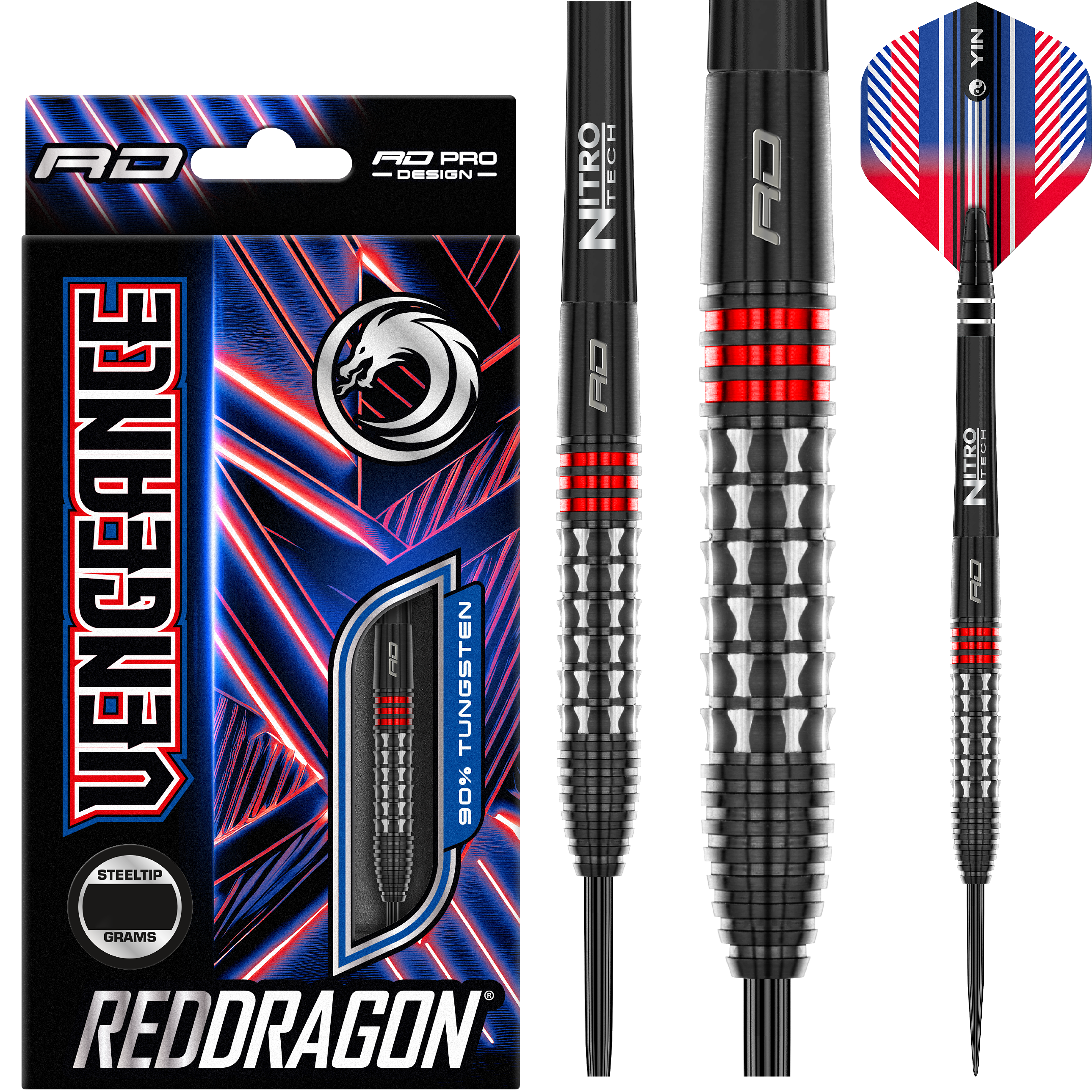 Red Dragon - Vengeance Red - Steeldart