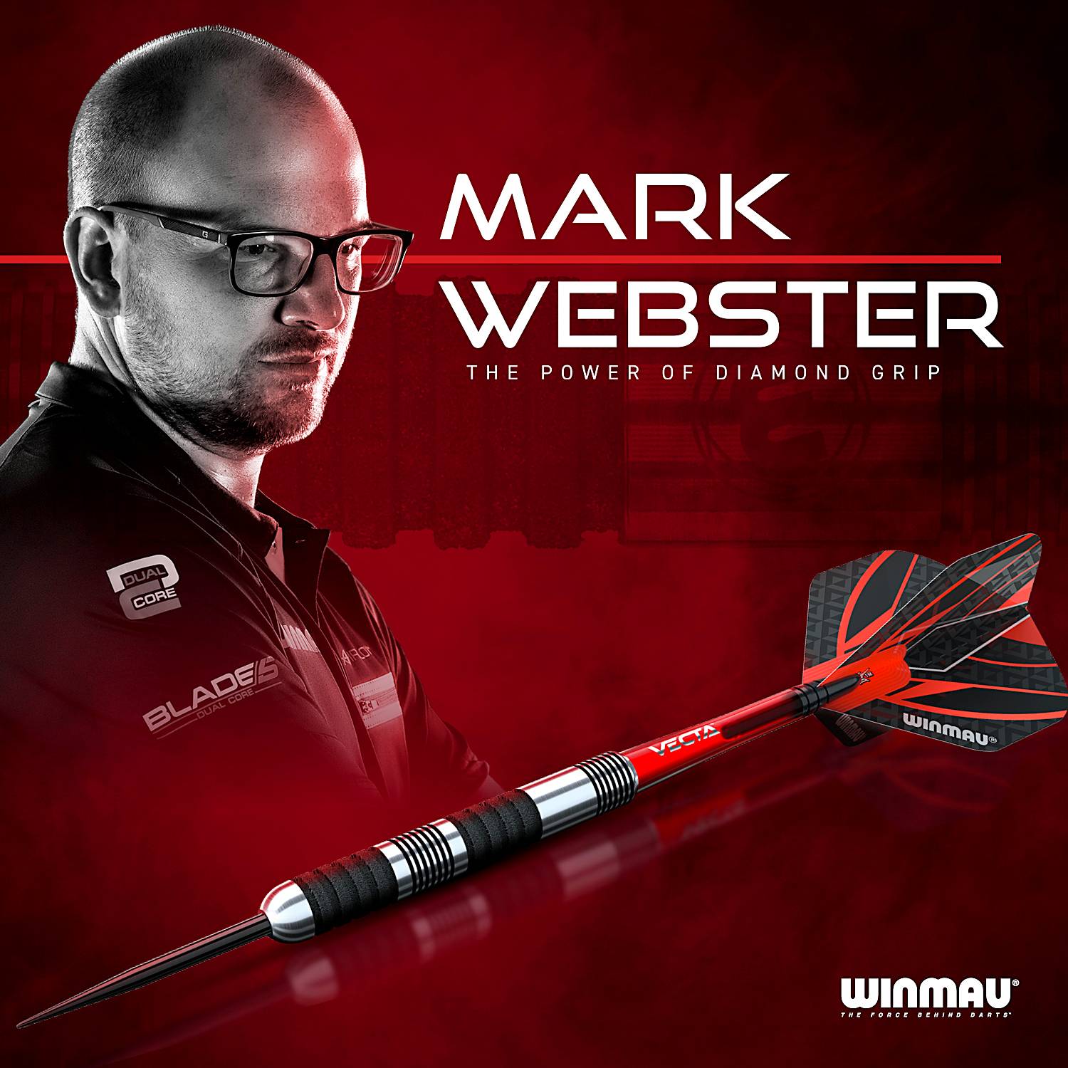 Winmau - Mark Webster Diamond - Steeldart