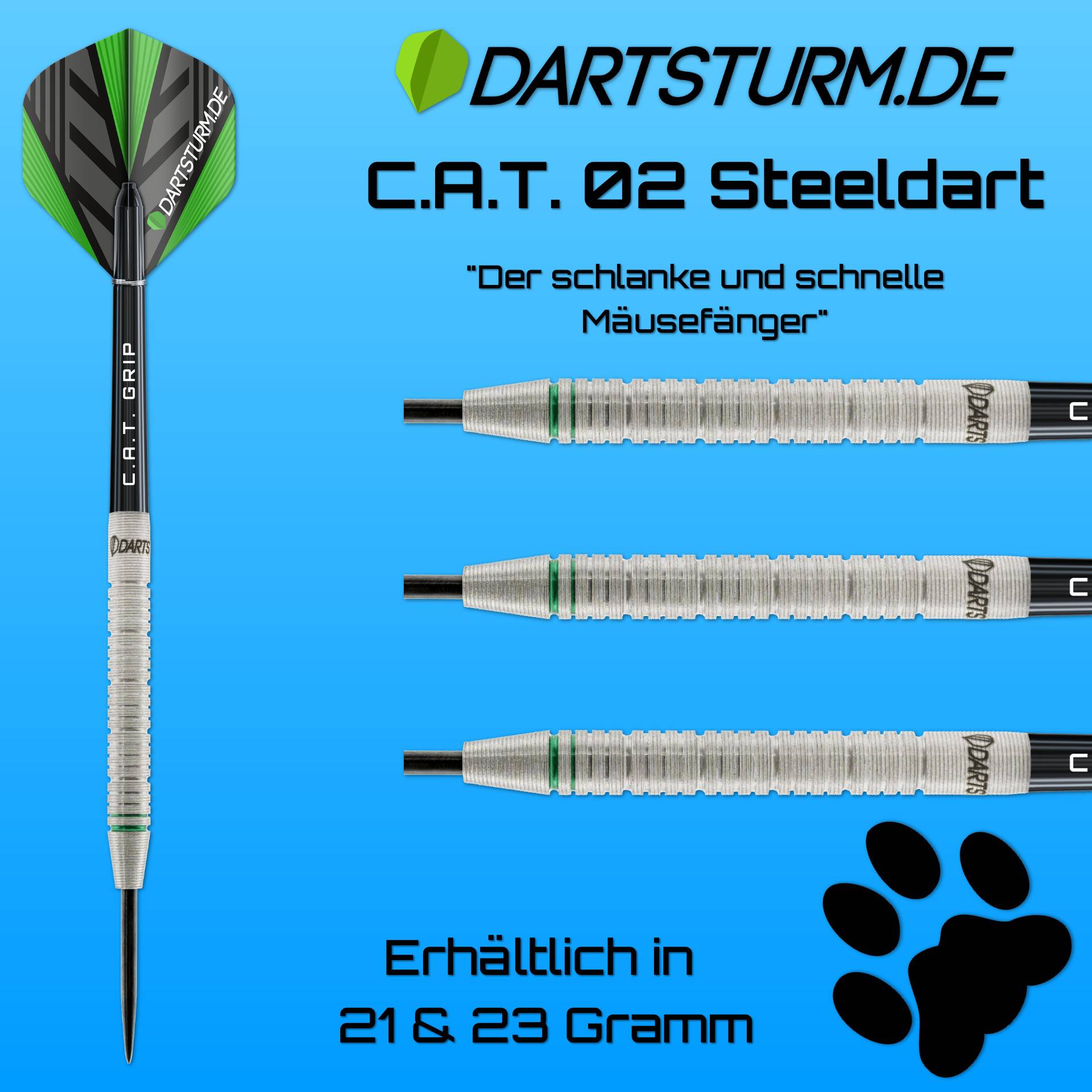 B-Ware | DartSturm.de - CAT02 - Steeldart