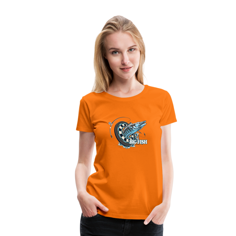 DartSturm.de - Damen T-Shirt - Big Fish