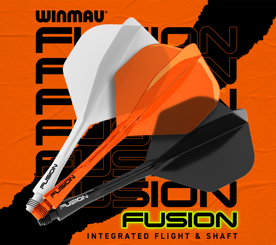 Winmau Fusion Flights Orange