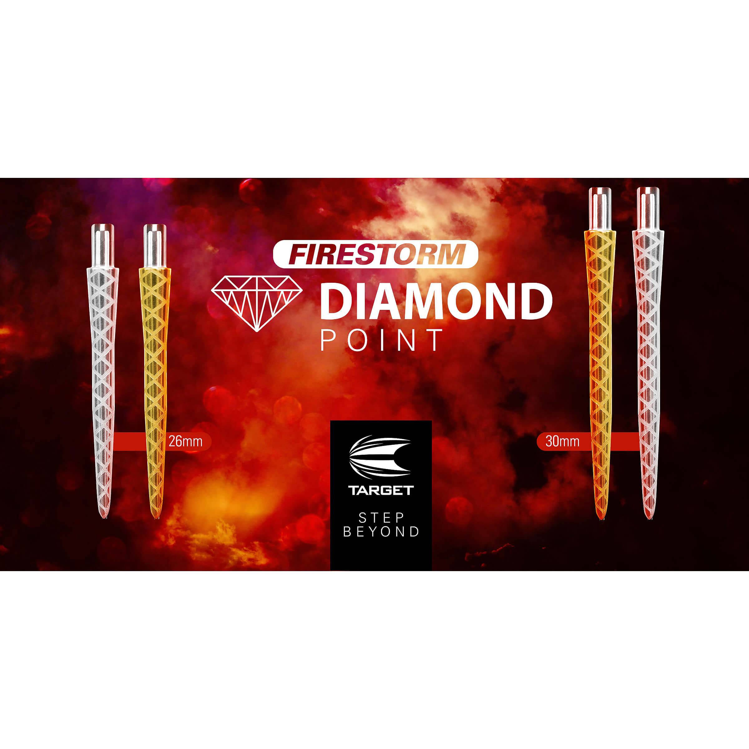 Target - Firestorm Point Diamond - Silber