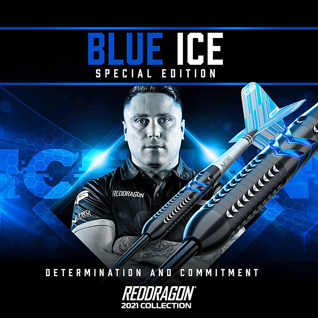 Red Dragon - Gerwyn Price Blue Ice SE - Steeldart