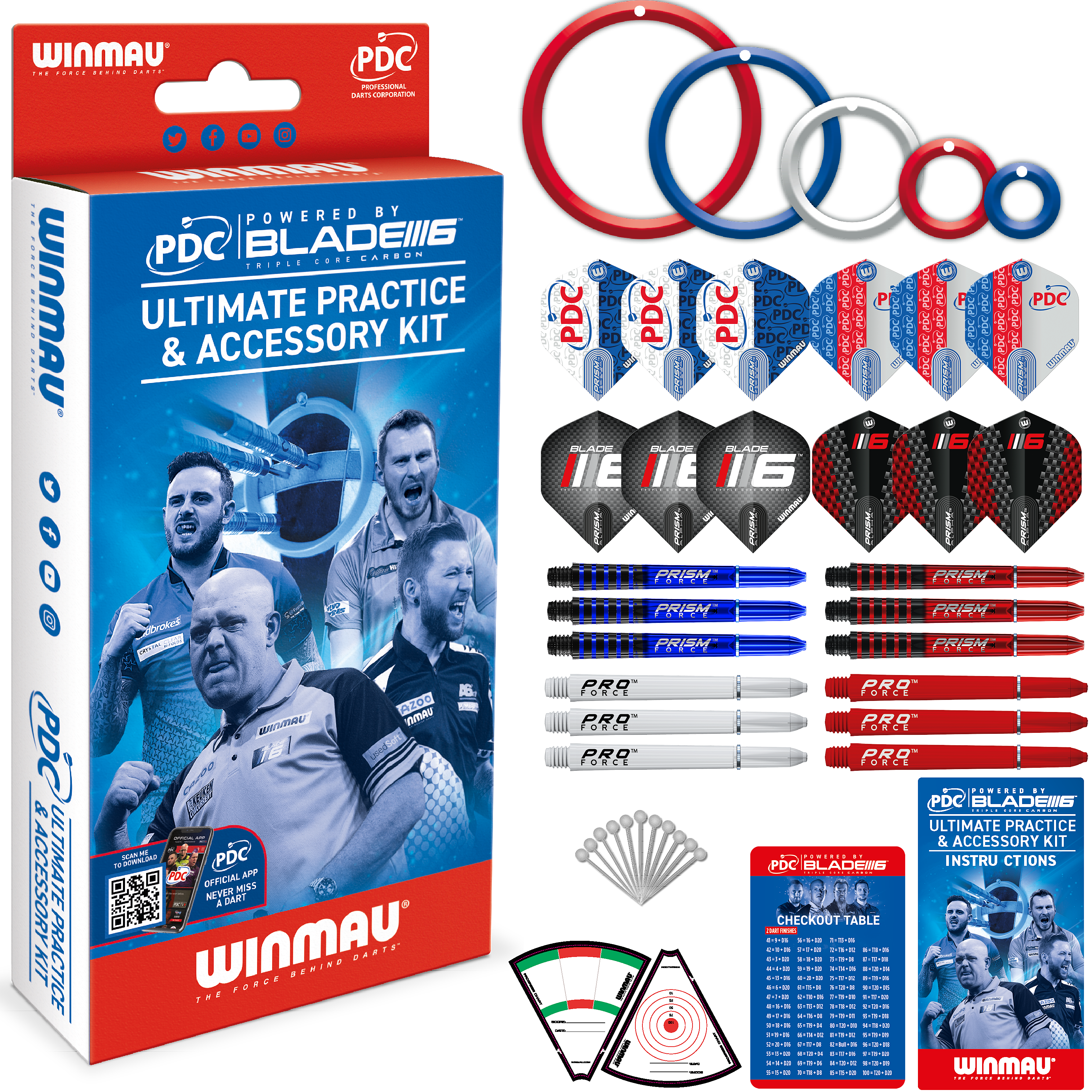 Winmau - PDC Ultimate Practice & Accessory Kit