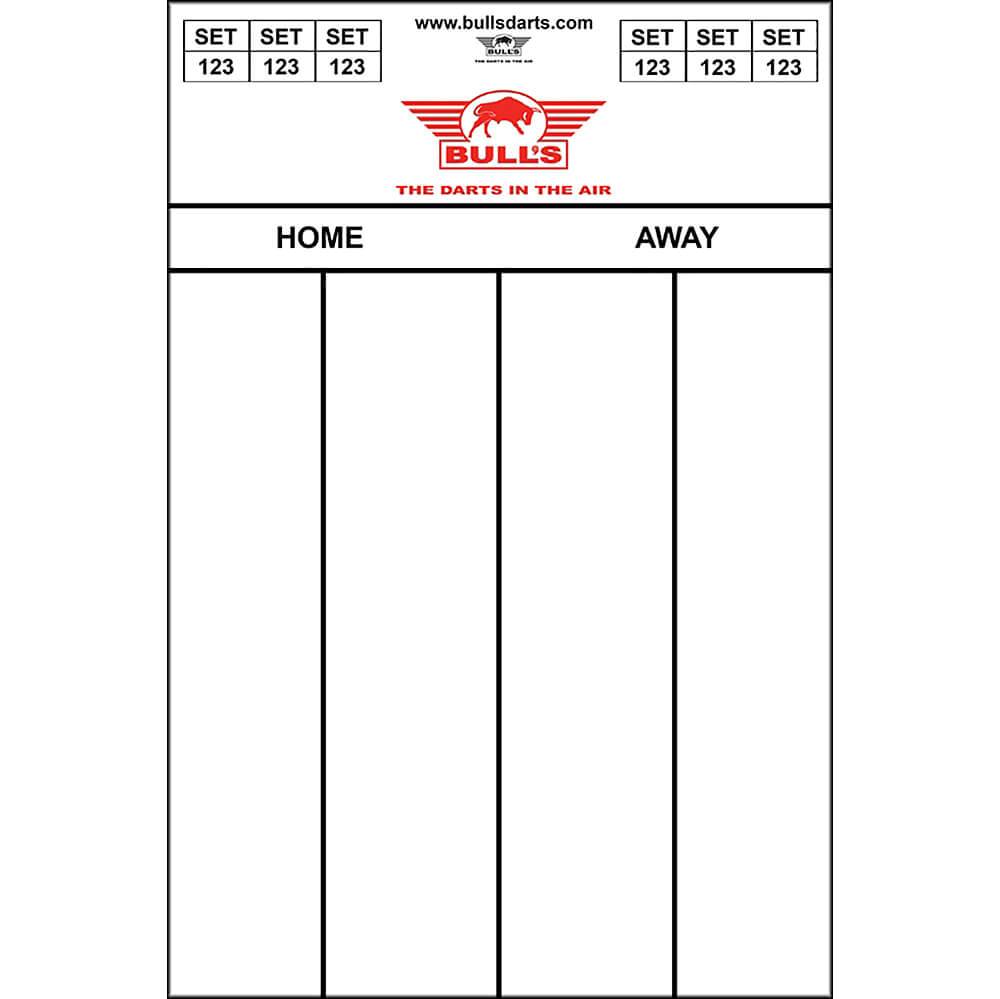 Bull's NL - Flexibles Scoreboard - 45x30
