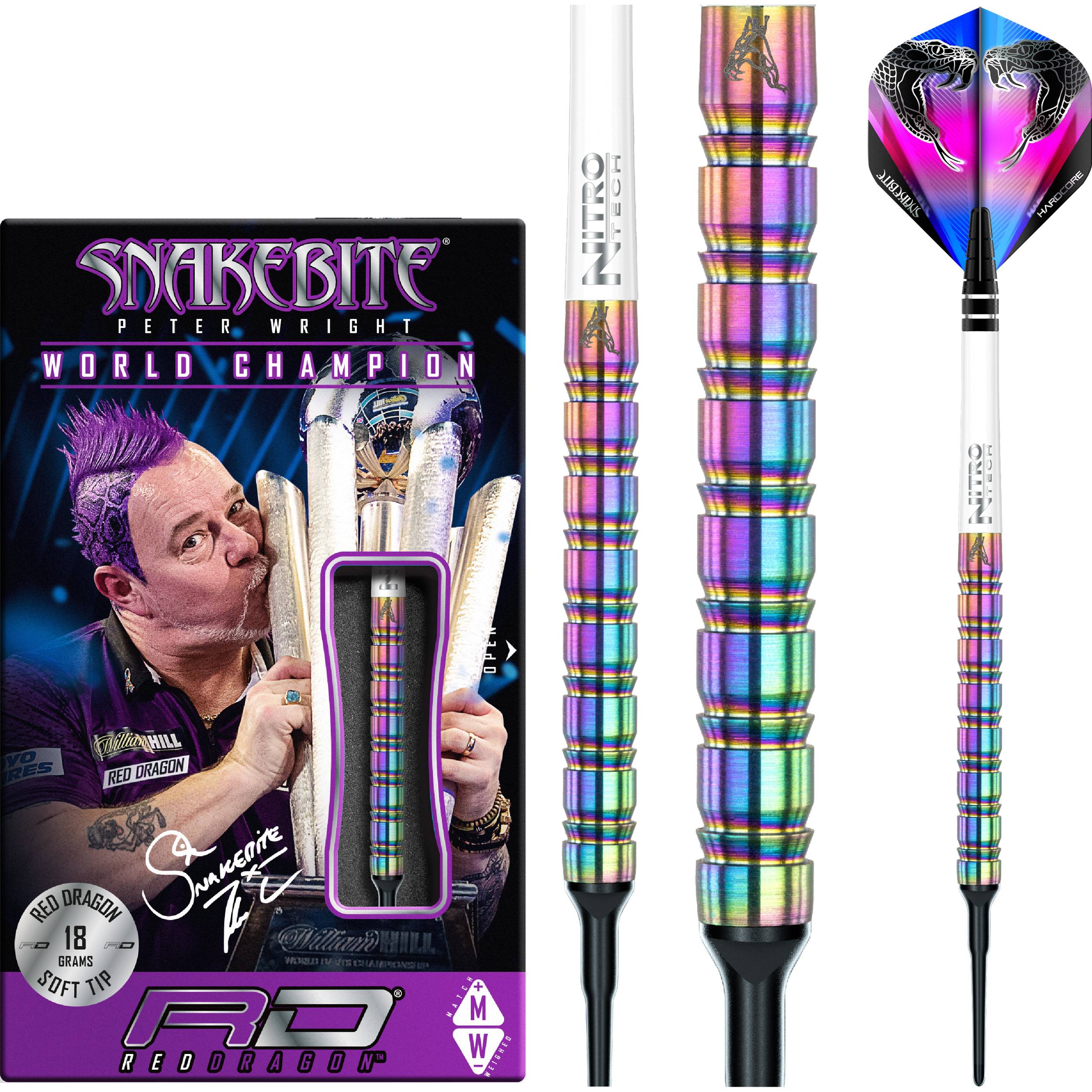 Red Dragon - Peter Wright - Snakebite 1 - Softdart