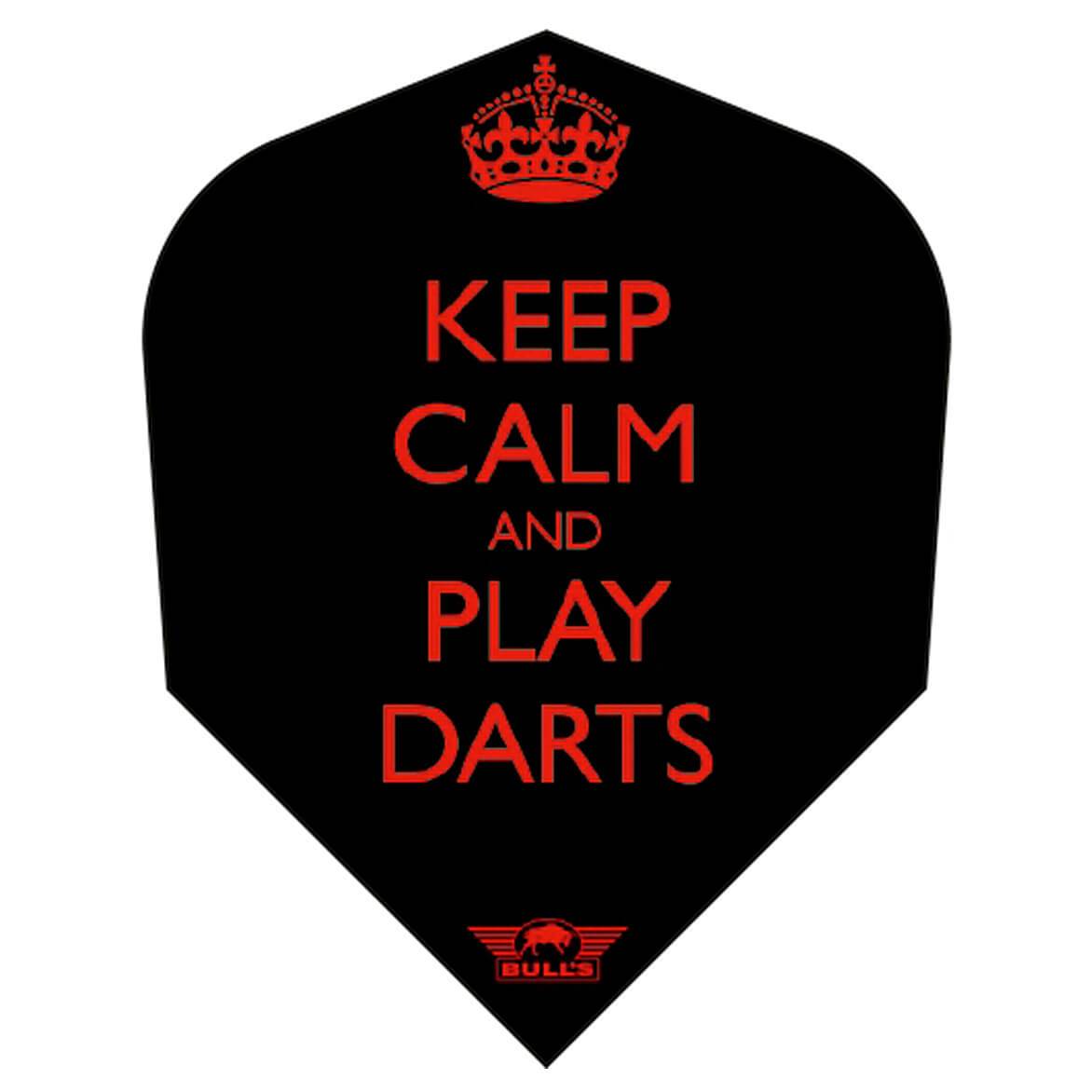 Bull´s NL - Powerflite - Keep Calm and Play Darts